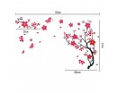 Plum Blossom Flowers Wall Stickers Plum Tree with two Branches Wall Decals Flower Stickers Home Decors Wall Papers Plum Blossom Flowers Wall Stickers Plum Tree with two Branches Wall Decals Flower Stickers Home Decors Wall Papers
