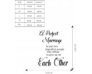 A perfect marriage is just two imperfect people who refuse to give up on Each other-Wedding Decal-Public sign A perfect marriage is just two imperfect people who refuse to give up on Each other-Wedding Decal-Public sign