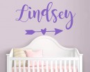 Personalized Name with Arrow Decal Personalized Name with Arrow Decal