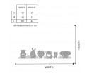 Zoo Babies Zoo Babies Nursery Wall Decal