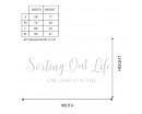 Sorting Out Life One Load At A Time Sorting Out Life One Load At A Time-Laundry Room Or Kitchen Wall Quote