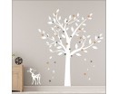 Nursery Tree Decal with Deer