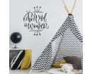 Be Wild and Wonder Playroom Quotes Wall  Art Stickers