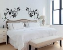 Coupled Floral Vines Decals Modern Wall Art